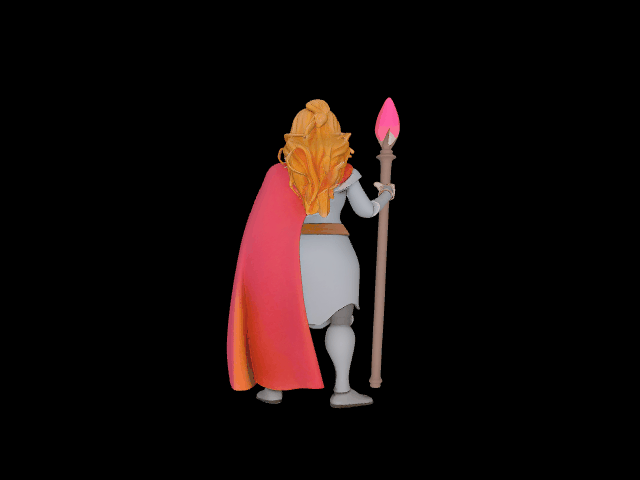 woman animation
